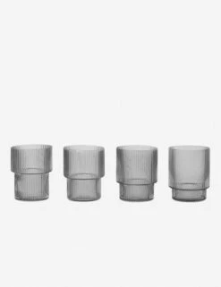 Ripple Glasses (Set Of 4) By Ferm Living -Restaurant Supplies Store 100127 112 scaled