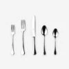 Moretto Flatware 5-Piece Set By Mepra