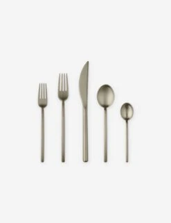 Linea Flatware 5-Piece Set By Mepra -Restaurant Supplies Store 104822005IC scaled