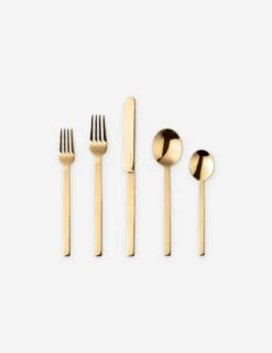 Stile Flatware 5-Piece Set By Mepra -Restaurant Supplies Store 107522005O scaled
