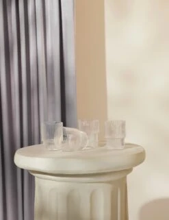 Ripple Glasses (Set Of 4) By Ferm Living -Restaurant Supplies Store 20210120 soft deco product lifestyle1861 site crop