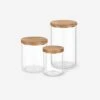Glass Jars (Set Of 3) By NEAT Method