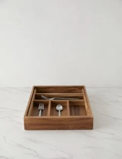 Acacia Expandable Drawer Insert By NEAT Method -Restaurant Supplies Store ACACIAExpandableDRAWERINSERT Flatware 15264 scaled