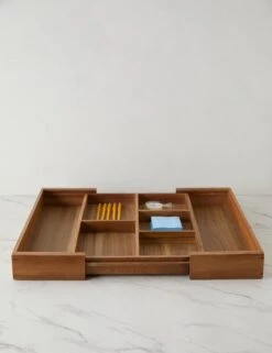 Acacia Expandable Drawer Insert By NEAT Method -Restaurant Supplies Store ACACIAExpandableDRAWERINSERT Mul scaled