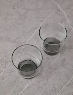 Aita Glass (Set Of 2) By Hudson Wilder -Restaurant Supplies Store AitaSmokeBaseShortGlass setof211940