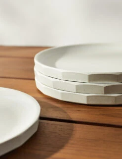 Alfresco Bamboo Salad Plates (Set Of 4) -Restaurant Supplies Store AlfrescoBambooSaladPlates beige Setof4 3850