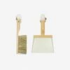 Mr. And Mrs. Clynk Dustpan + Natural Brush With Wall Hooks Set By Andrée Jardin