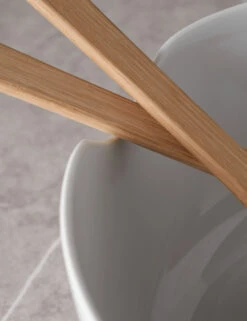 Dine Bowl + Oak Servers By LSA International -Restaurant Supplies Store DINEBowlandOakServers Curved 12226