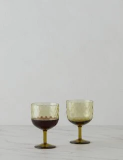 Dapple Wine Glass By LSA International -Restaurant Supplies Store DappleWineGlass WoodlandGreenbyLSAInternational A0655653 17537 scaled