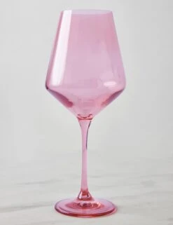 Stemware (Set Of 2) By Estelle Colored Glass -Restaurant Supplies Store EstelleColoredGlassWineGlass Blush Setof2 7906 c6e0fd39 f7a1 4ffc a94a 4c272098a76f scaled