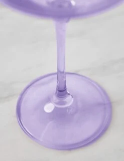 Stemware (Set Of 2) By Estelle Colored Glass -Restaurant Supplies Store EstelleColoredGlassWineGlass Lav Setof2 7907 scaled