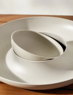 Etta Bamboo Chip + Dip Set By Ekobo -Restaurant Supplies Store EttaChip DipSet Stone 3800