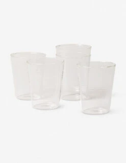 Farmhouse Glass Cups (Set Of 6) By Farmhouse Pottery -Restaurant Supplies Store GLA 02 1445