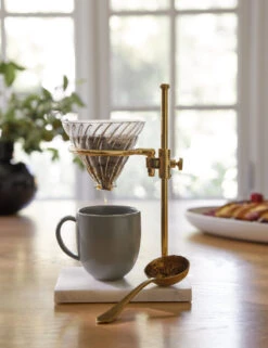 Brass & Marble Pour Over Stand By Farmhouse Pottery 5 Brass & Marble Pour Over Stand By Farmhouse Pottery -Restaurant Supplies Store Guest Breakfast 9704 9d94149d 37fa 48e4 95c5 7a850bd4643a