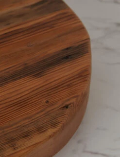 Classic Round Trivet -Restaurant Supplies Store Handcrafted Round Pine Serving Board Large 14360