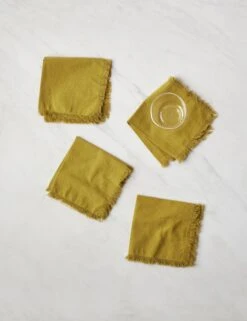 Essential Cotton Cocktail Napkins (Set Of 4) By Hawkins New York -Restaurant Supplies Store HawkinsNewYorkEssentialSetof4CottonCocktailNapkins Mustard 6239 1a61dd10 cc5c 44df ba7d e477b6a038c1 scaled