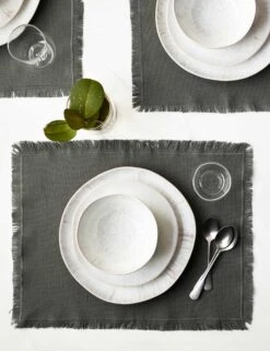 Essential Cotton Placemats (Set Of 4) By Hawkins New York -Restaurant Supplies Store HawkinsNewYorkEssentialSetof4CottonPlacemats Grey 6342 scaled