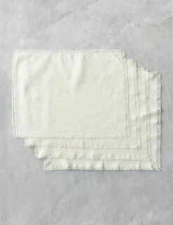 Essential Cotton Placemats (Set Of 4) By Hawkins New York -Restaurant Supplies Store HawkinsNewYorkEssentialSetof4CottonPlacemats Ivory 0952 scaled