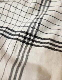 French Lattice Tablecloth By Heather Taylor Home -Restaurant Supplies Store HeatherTaylorHomeFrenchLattice BlackSmallTablecloth4 8eb38f76 22b9 44ae 83b8 4eeef18c570c scaled