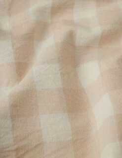 Gingham Tablecloth By Heather Taylor Home -Restaurant Supplies Store Heather Taylor Home Gingham Tablecloth Large Cream 11