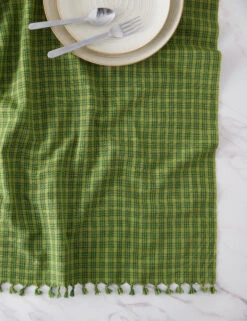 Katherine Plaid Tablecloth By Heather Taylor Home -Restaurant Supplies Store KatherinePlaid Evergreen 15888 scaled