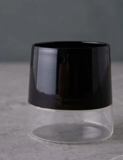 Light Colore Wine Tumbler By Ichendorf Milano -Restaurant Supplies Store LightColoreWineTumbler ClearandBlackbyIchendorfMilano 15746 scaled