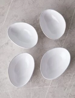 Livia Oval Bowl (Set Of 6) By Costa Nova -Restaurant Supplies Store LiviaOvalBowl Setof6 byCasafina White L0467323 2071 scaled