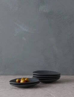 Livia Oval Plate (Set Of 6) By Costa Nova -Restaurant Supplies Store LiviaOvalPlate Setof6 byCasafina Black L0467314 2033 scaled