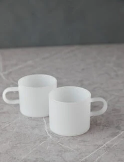 Lotta Coffee/Tea Cup (Set Of 2) By Hudson Wilder -Restaurant Supplies Store LottaWhiteJadeCoffee TeaCup setof2 12078