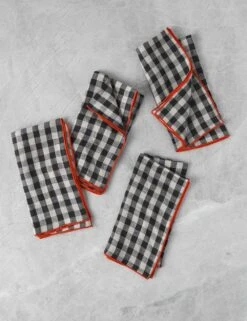 Linen Napkins (Set Of 4) By MADRE -Restaurant Supplies Store MADRELinenNapkins Legum Medium Setof4 4725