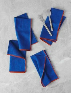 Linen Napkins (Set Of 4) By MADRE -Restaurant Supplies Store MADRELinenNapkins Maiz Medium Setof4 4730