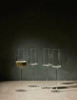 Metropolitan Champagne Flutes (Set Of 4) By LSA International