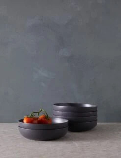 Pacifica Pasta Bowls (Set Of 6) By Casafina -Restaurant Supplies Store PacificaPastaBowls Setof6 byCasafina SeedGray A06558311569 scaled