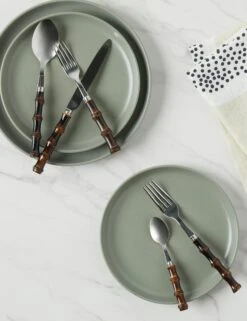 Panda Flatware 5-Piece Set By Sabre 12 Panda Flatware 5-Piece Set By Sabre -Restaurant Supplies Store PandaFlatwarebySabre DarkBamboo A0656944 4753 Product scaled