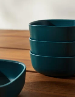 Pia Small Bowl (Set Of 4) By Ekobo -Restaurant Supplies Store PiaSmallBowl BlueAbyss Setof4 3896