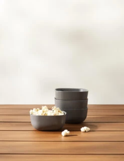 Pia Small Bowl (Set Of 4) By Ekobo -Restaurant Supplies Store PiaSmallBowl Smoke Setof4 3882