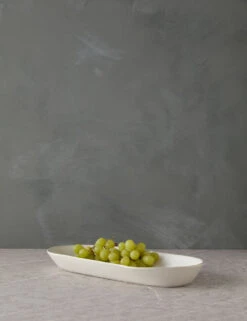 Weilan Large Serving Dish -Restaurant Supplies Store PionLargeServingDish Gray WhitebyHouseDoctor 12156