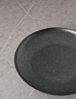 Weilan Round Platter -Restaurant Supplies Store PionRoundPlatter Black BrownbyHouseDoctor 12120