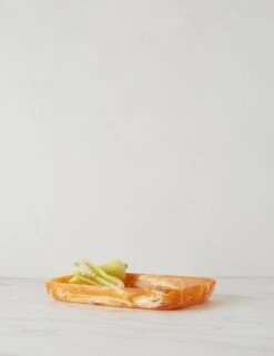 Rectangular Platter By Atlawa -Restaurant Supplies Store RectangularPlatter 6.7x10x1.2 Honey 0144 scaled