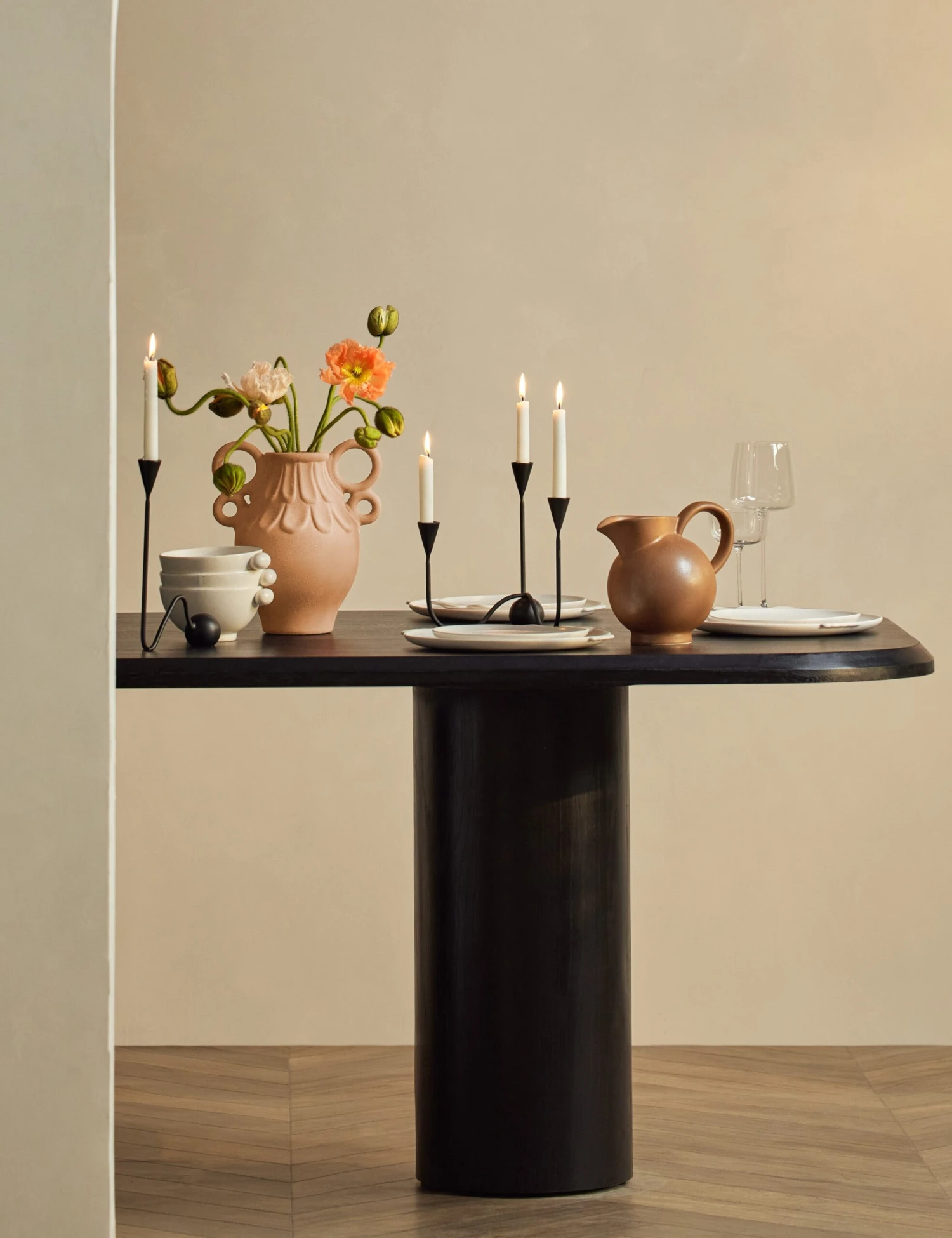 Stoneware Pitcher By Sarah Sherman Samuel 2 Stoneware Pitcher By Sarah Sherman Samuel - Image 2