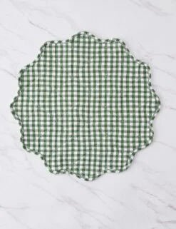 Scallop Placemats By Heather Taylor Home -Restaurant Supplies Store ScallopPlacemat Hunter 16017 scaled