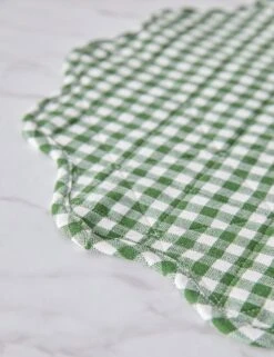 Scallop Placemats By Heather Taylor Home -Restaurant Supplies Store ScallopPlacemat Hunter 16058 scaled