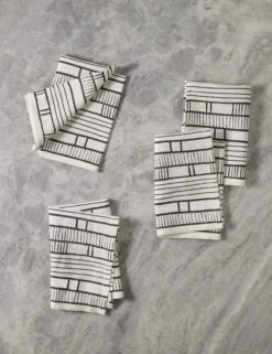 Sector Linen Napkins (Set Of 4) By Hadiya Williams