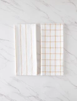 Simple Kitchen Towels (set Of 2) By Farmhouse Pottery 16 Simple Kitchen Towels (set Of 2) By Farmhouse Pottery -Restaurant Supplies Store SimpleKitchenTowels WhitewithOchre 16260 scaled