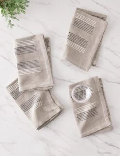 Stacks Napkins (Set Of 4) By Minna 6 Stacks Napkins (Set Of 4) By Minna -Restaurant Supplies Store StacksNapkins Setof4 byMinna Stone 16004 scaled