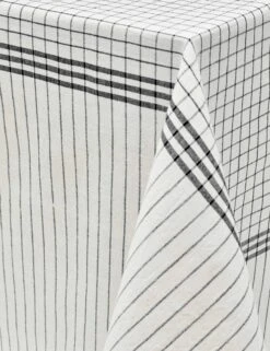 French Lattice Tablecloth By Heather Taylor Home -Restaurant Supplies Store TBL FREN BLK FRENCHLATTICE BlackTablecloth 3 9eec6fdd 55e7 4843 96d2 666657ebb760 scaled