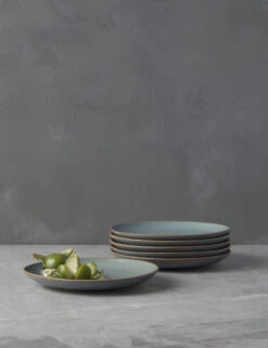 Nature Salad Plates (Set Of 6) By Thomas For Rosenthal -Restaurant Supplies Store ThomasNatureS 6SaladPlates Water 4566