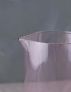 Wave Pitcher By Sophie Lou Jacobsen -Restaurant Supplies Store WavePitcherbySophieLouJacobsen PinkwAmber A0656968 090 Product scaled