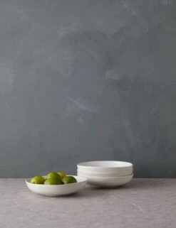 Weilan Low Bowl (Set Of 4) -Restaurant Supplies Store WeilanLowBowl Setof4 White Grey 0086 scaled