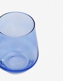 Stemless Wine Glass, (Set Of 6) By Estelle Colored Glass -Restaurant Supplies Store estelle stemware cobalt 316 scaled